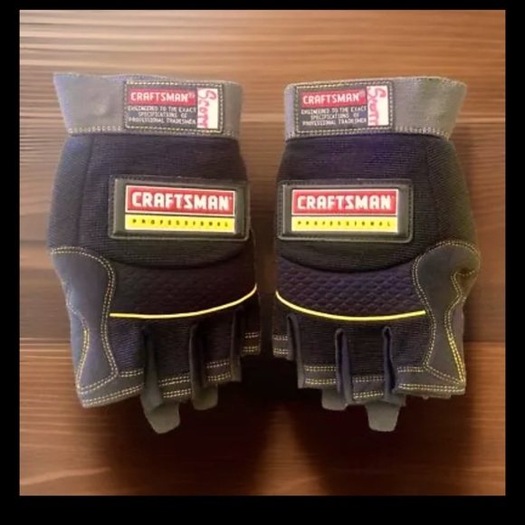 🔨CRAFTSMAN🔨 CARPENTER GLOVES EUC 🧤 - Picture 3 of 11